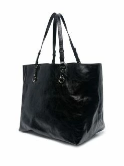 Dsquared2 Prix Allégé Sac à main en cuir à plaque logo sacs porté épaule femme 9 Dsquared2 sac à main en cuir à plaque logo