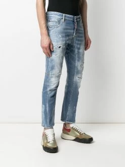 Dsquared2 Jean skinny à effet usé Réduction jeans skinny homme 11 Dsquared2 jean skinny à effet usé