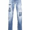 Dsquared2 jean bootcut à effet délavé