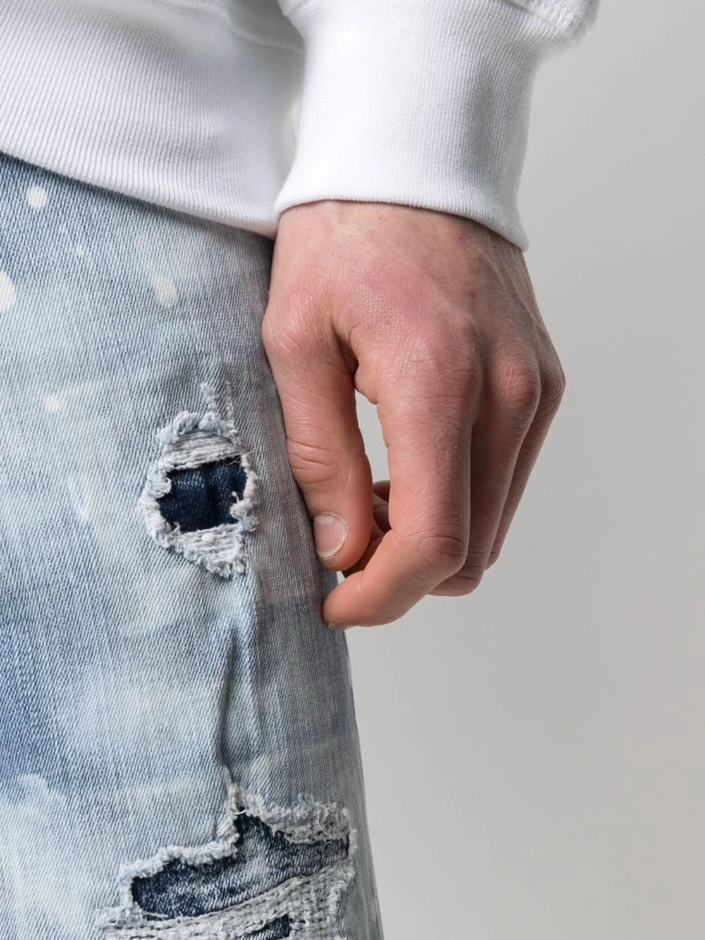 Dsquared2 Prix Refroidis Jean à coupe droite denim homme 7 Dsquared2 jean à coupe droite