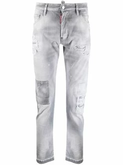 Dsquared2 jean skinny à taille basse