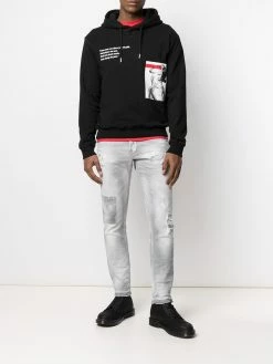 Dsquared2 jean skinny à taille basse