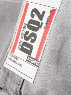 Soldes En Ligne Dsquared2 Jean skinny à taille basse jeans skinny homme 14 Dsquared2 jean skinny à taille basse