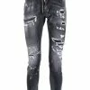Dsquared2 jean skinny à taille basse