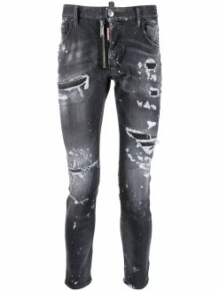 Dsquared2 jean skinny à taille basse