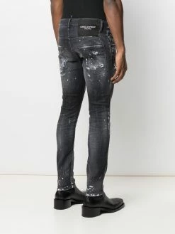 Dsquared2 jean skinny à taille basse