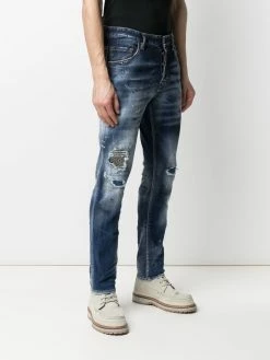 Dsquared2 jean à effet usé