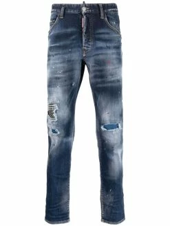 Dsquared2 jean à effet usé