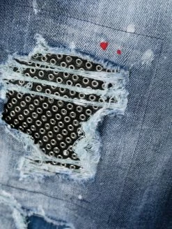 Dsquared2 jean à effet usé