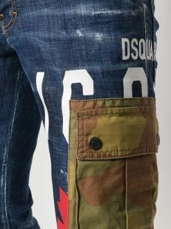 Dsquared2 jean à logo imprimé