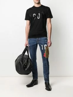 Dsquared2 jean à logo imprimé
