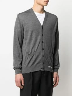 Dsquared2 cardigan à logo imprimé