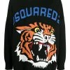 Meilleure qualité Dsquared2 Pull en maille intarsia pulls homme 1 Dsquared2 pull en maille intarsia