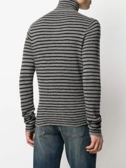 Dsquared2 pull rayé à col roulé