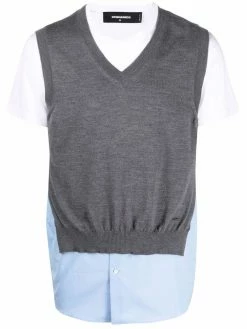 Dsquared2 t-shirt à design superposé