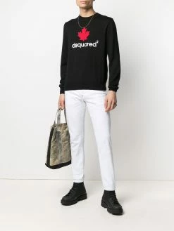 Dsquared2 pull à logo brodé