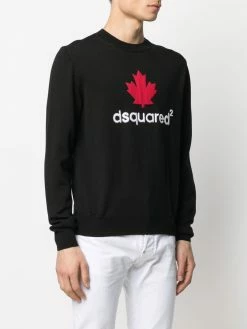 Dsquared2 pull à logo brodé