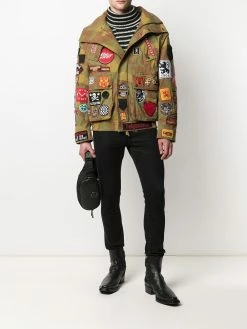 Dsquared2 veste militaire à imprimé camouflage