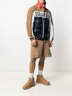 Dsquared2 coupe-vent colour block à logo