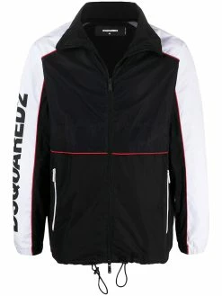 Dsquared2 coupe-vent à logo imprimé