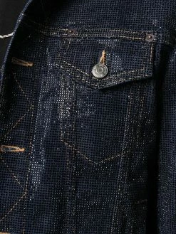 Dsquared2 Veste en jean à ornements en cristal Prix Malin vestes en jean homme 11 Dsquared2 veste en jean à ornements en cristal
