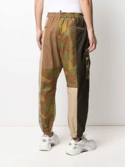 Dsquared2 pantalon à design patchwork