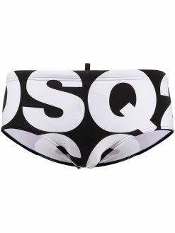 Dsquared2 short de bain à logo imprimé