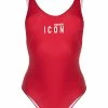 Dsquared2 maillot de bain à logo imprimé