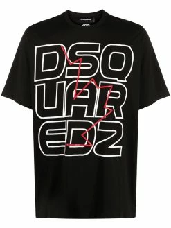 Dsquared2 t-shirt à encolure ras-de-cou