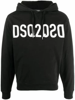 Dsquared2 hoodie à logo miroir