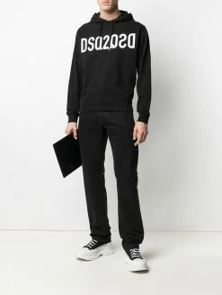 Dsquared2 hoodie à logo miroir