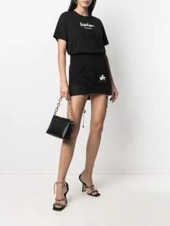 Dsquared2 jupe à ourlet à lien de resserrage