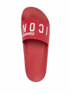 Dsquared2 claquettes à logo imprimé