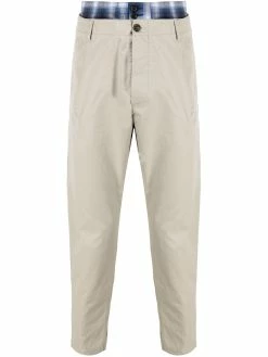 Dsquared2 pantalon chino à design superposé
