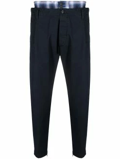 Dsquared2 pantalon chino à design superposé