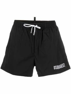 Dsquared2 short de bain à logo imprimé