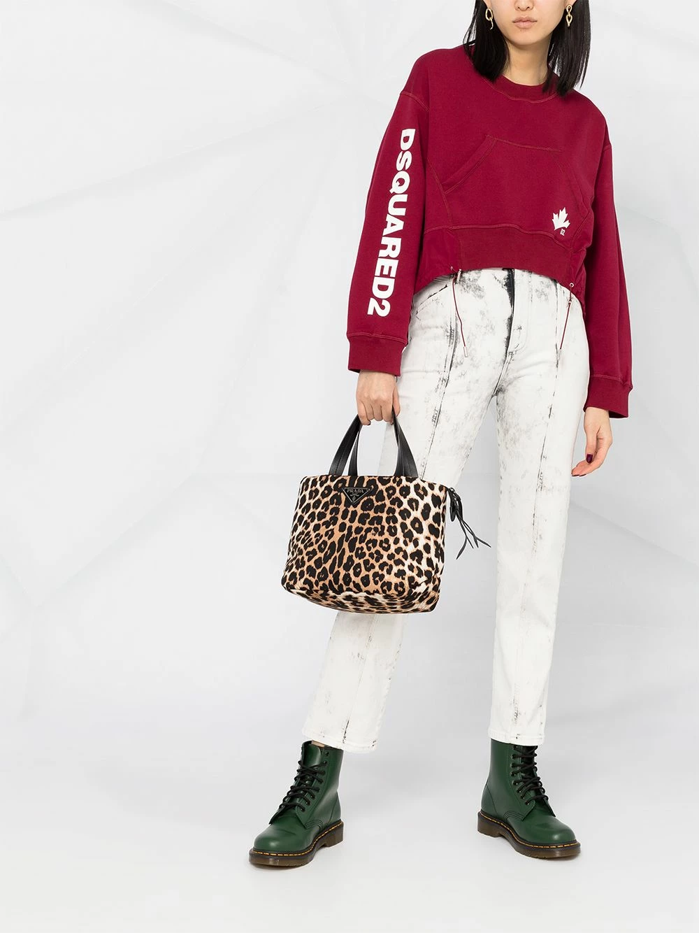 Dsquared2 Sweat D2 Leaf Active Prix Usine sweats femme 4 Dsquared2 sweat D2 Leaf Active