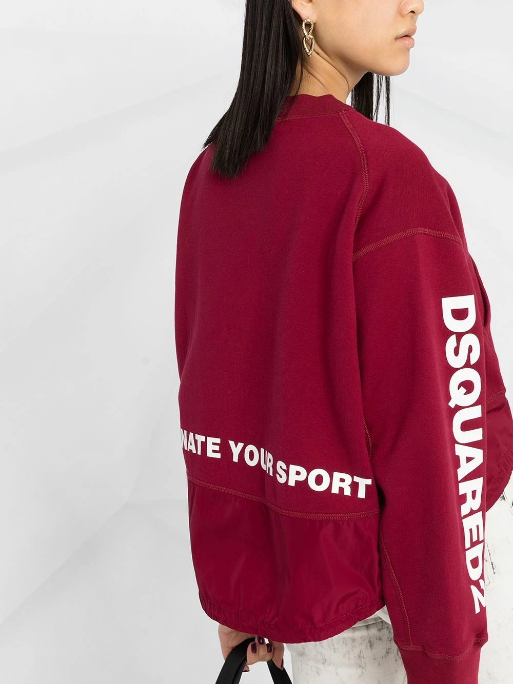 Dsquared2 Sweat D2 Leaf Active Prix Usine sweats femme 7 Dsquared2 sweat D2 Leaf Active