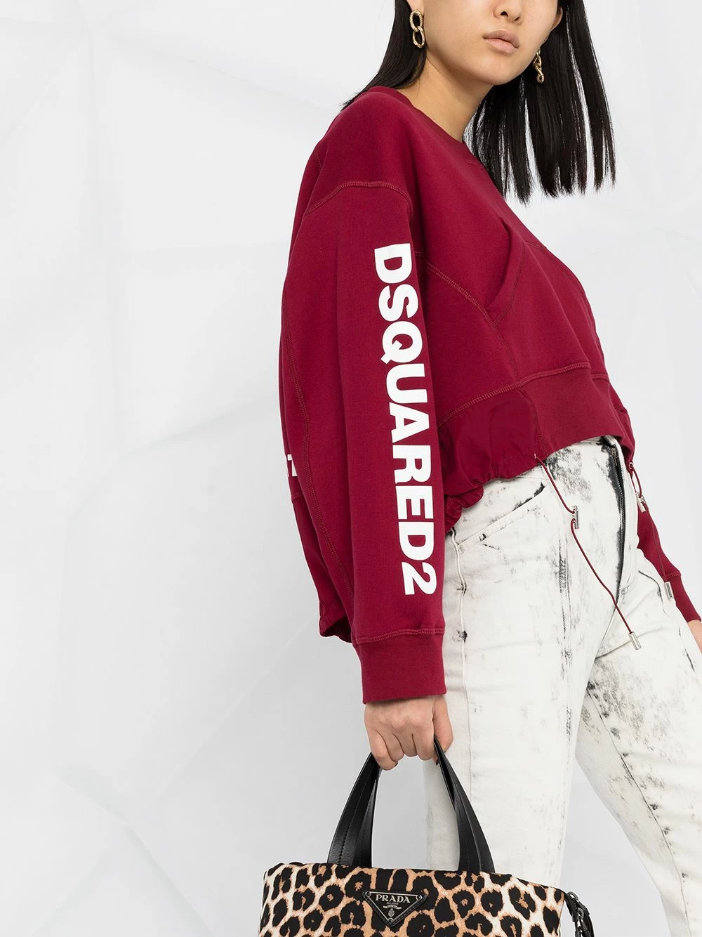 Dsquared2 Sweat D2 Leaf Active Prix Usine sweats femme 5 Dsquared2 sweat D2 Leaf Active