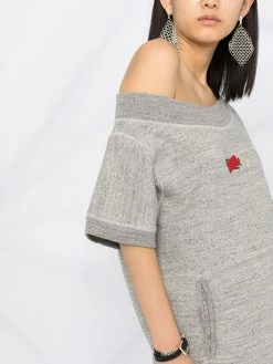 Dsquared2 Soldes En Ligne T shirt oversize à logo imprimé t-shirts & jerseys femme 10 Dsquared2 t-shirt oversize à logo imprimé