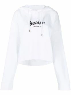 Dsquared2 hoodie à logo imprimé