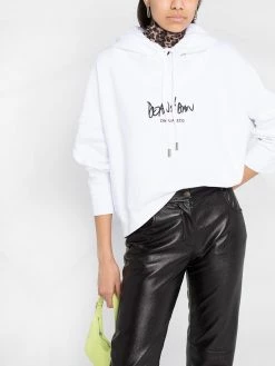 Dsquared2 hoodie à logo imprimé