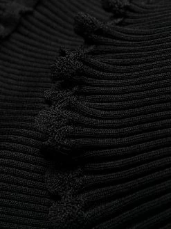 Dsquared2 robe en maille à volants superposés