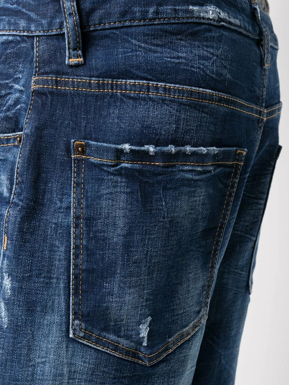 Dsquared2 Short en jean à effet usé Prix Jamais Vus shorts en jean homme 7 Dsquared2 short en jean à effet usé