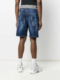 Dsquared2 Short en jean à effet usé Prix Jamais Vus shorts en jean homme 10 Dsquared2 short en jean à effet usé