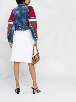 Dsquared2 veste crop en jean