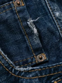 Dsquared2 jean slim à effet délavé