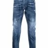 Dsquared2 jean slim à effet délavé