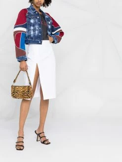 Dsquared2 jupe fendue à taille haute