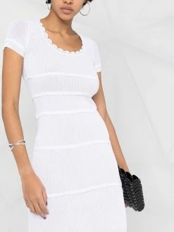 Dsquared2 robe ajustée en maille nervurée